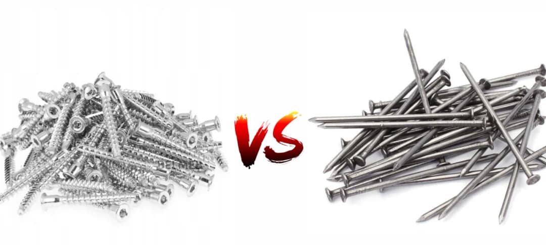 Gwoździe czy wkręty do łat: co wybrać, aby uniknąć błędów w budowie