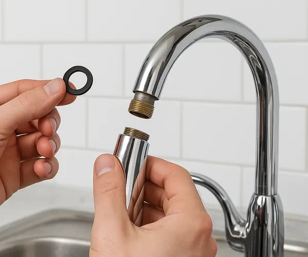 Jak wymienić uszczelkę w baterii kuchennej i uniknąć wycieków